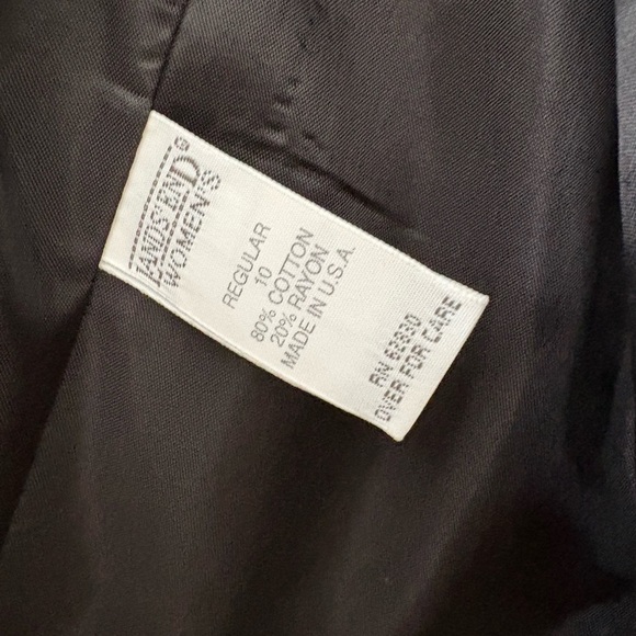 Lands End Vintage Brocade Duck Jacket - Picture 6 of 9